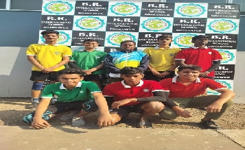 Under-17 Boys team for securing 3rd rank at the Khel Mahakumbh